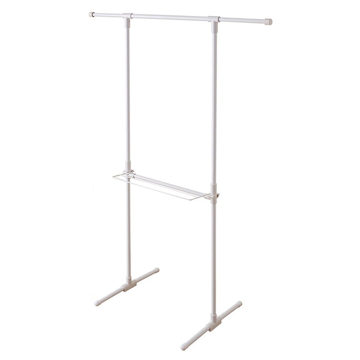 日本品牌 Heian Shindo 鐵製晾衫架 -T型 (H158 x 68-116 x 52cm) -SMW-3