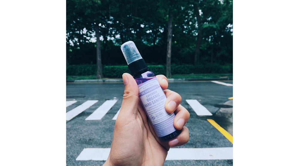 便攜式有機消毒噴霧薰衣草味 59 毫升 / 2 安士