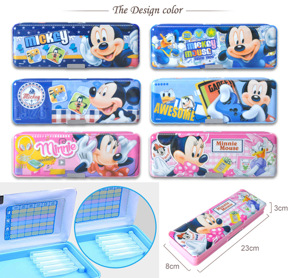 現貨區 迪士尼D01064 塑料筆盒