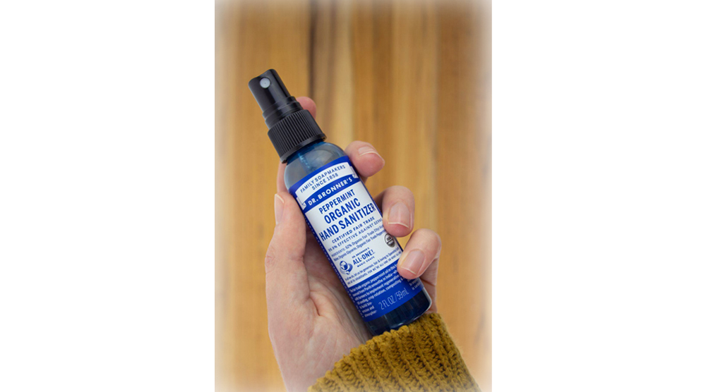 便攜式有機消毒噴霧薄荷味 59 毫升 / 2 安士