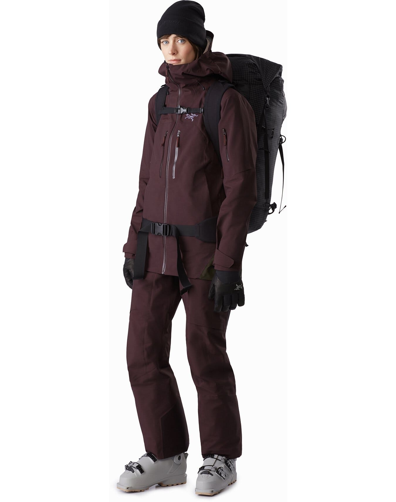 始祖鳥 arcteryx SENTINEL LT 夾克外套 女装 暗紅色