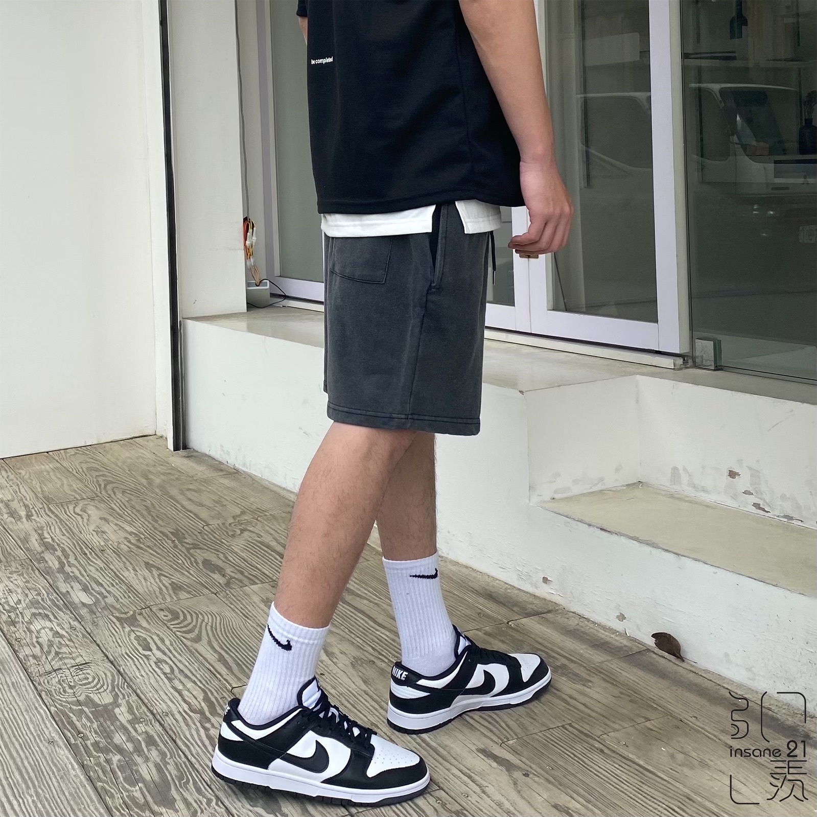 純棉 內搭 背心 下擺 開衩 簡單 好搭配 白色