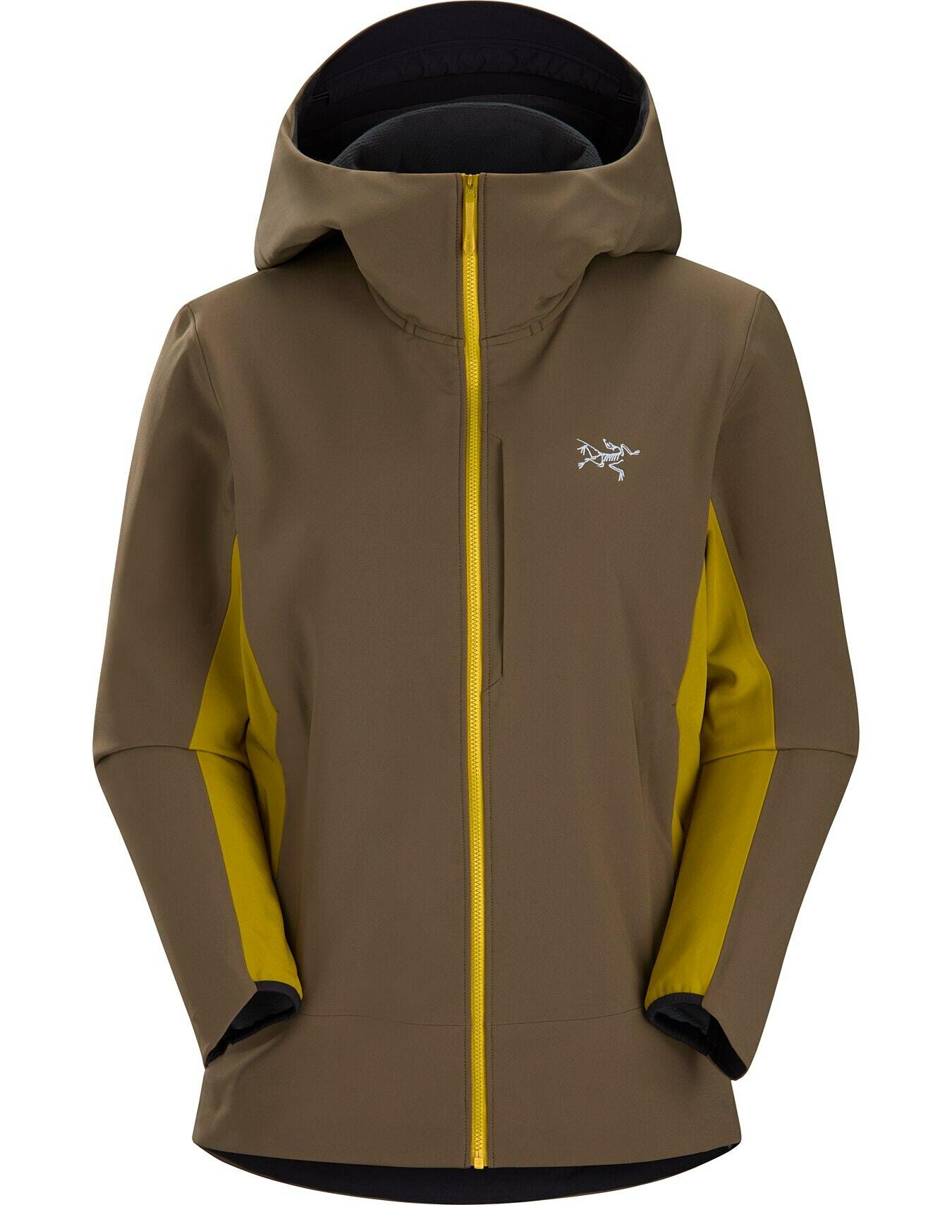 始祖鳥 Arcteryx GAMMA MX 連帽外套 REBIRD 女装 咖黃配色