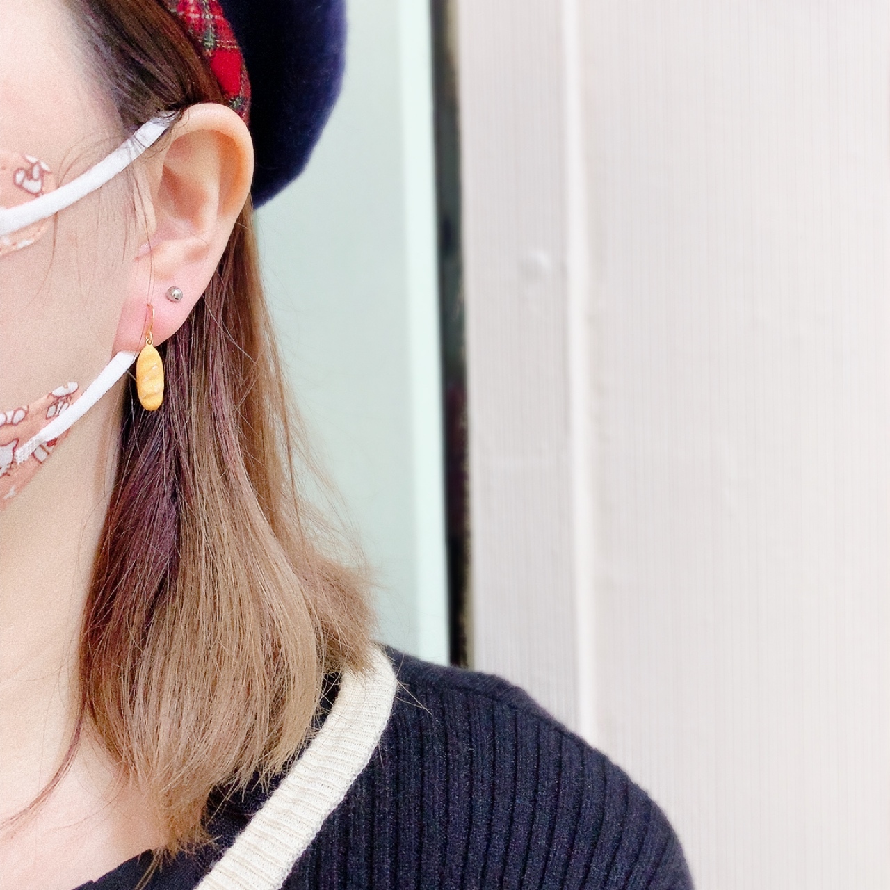 Luccica 麵包耳環