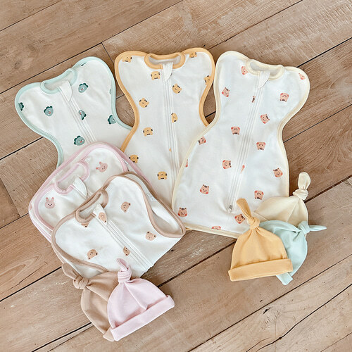 Dot to Dot 嬰兒防踢蝴蝶包被 (不連帽)