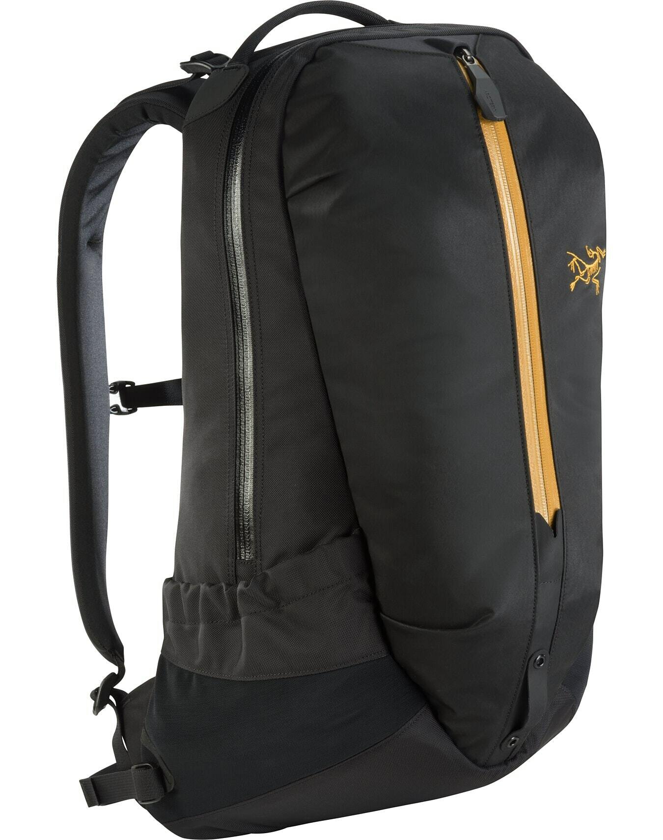 始祖鳥 Arcteryx  ARRO 22 背包 黑底黃線