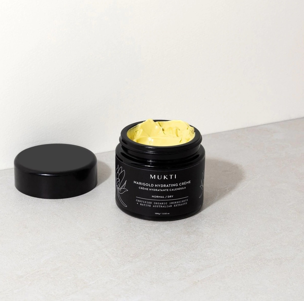 MUKTI Marigold Hydrating Crème 有機金盞花消炎修復面霜 [100g]