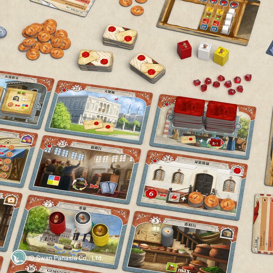 伊斯坦堡大盒版 ISTANBUL BIG BOX 繁體中文版