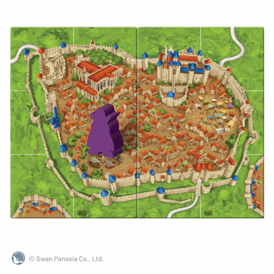 卡卡頌2.0 伯爵 國王與強盜擴充 COUNT KING ROBBER 繁體中文版