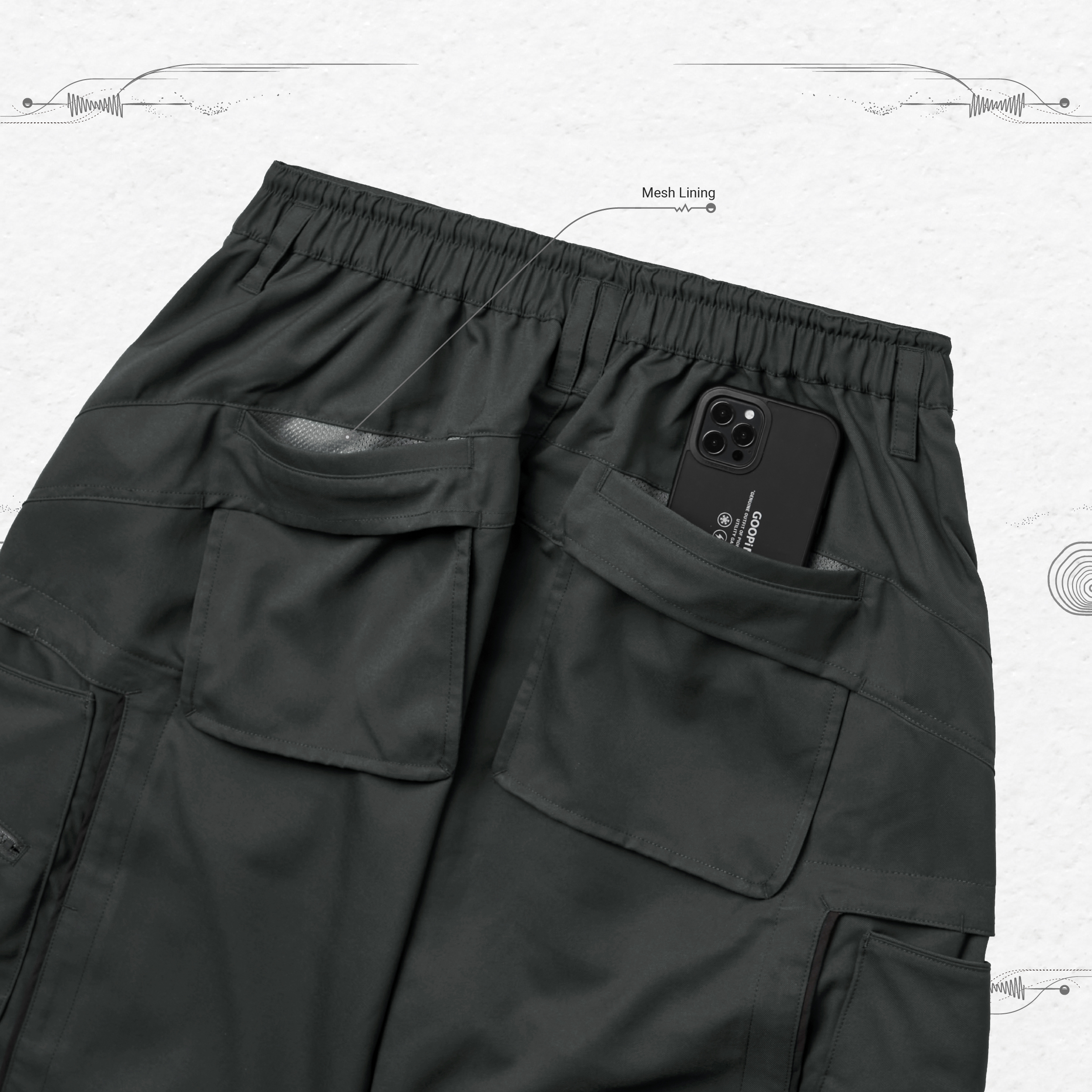 R.M3P - “Versatile” Utility Pants - D-Sage