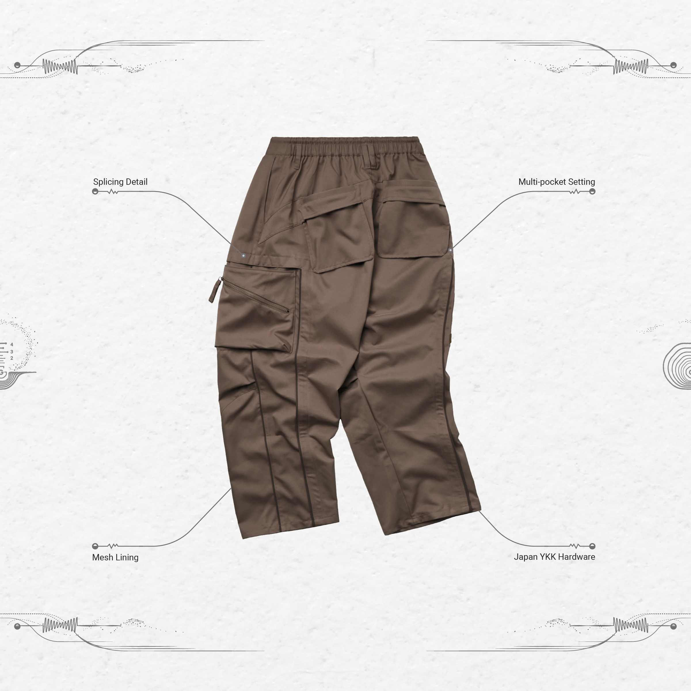 GOOPiMADE Rough Ripstop Cargo Pants - パンツ