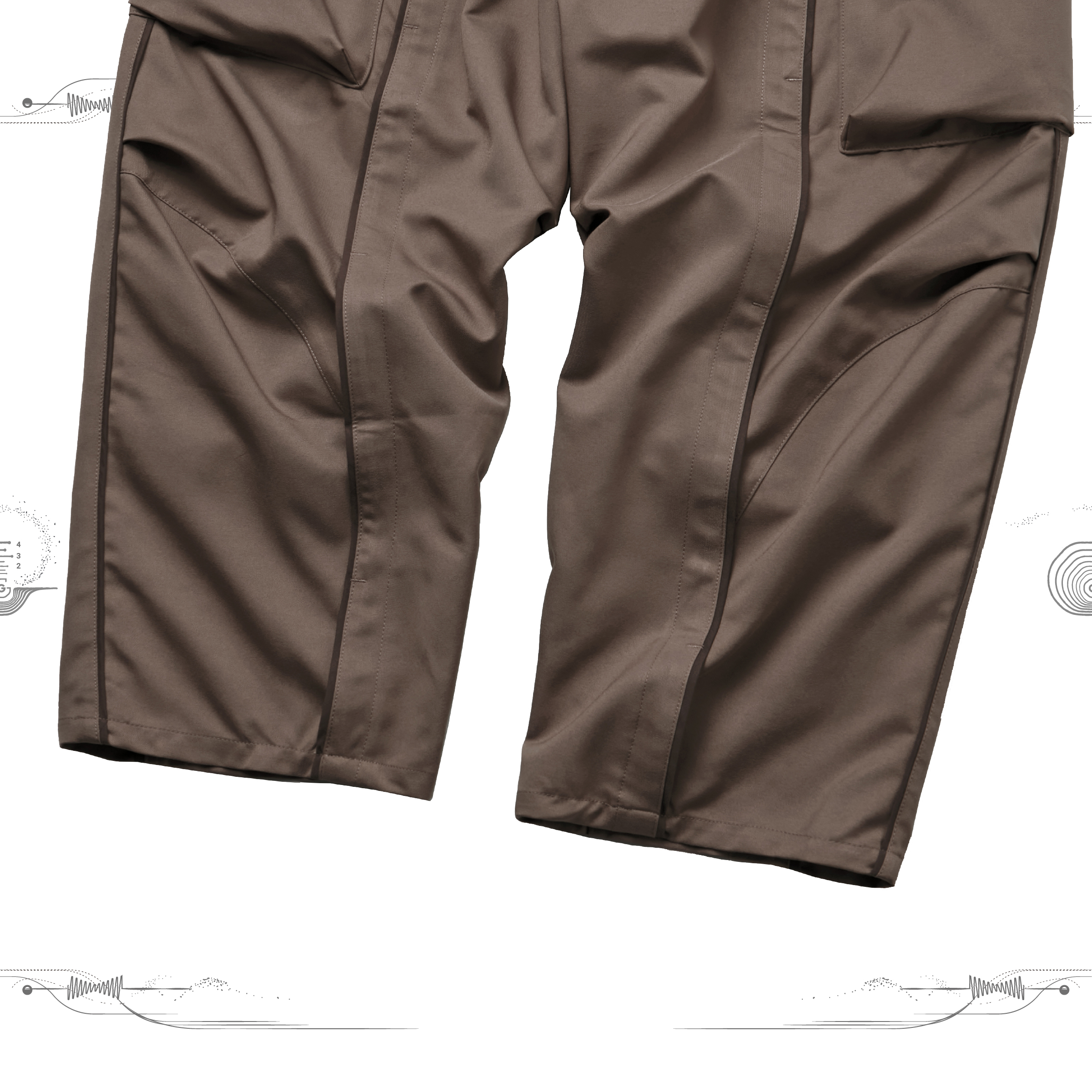 R.M3P - “Versatile” Utility Pants - Tan