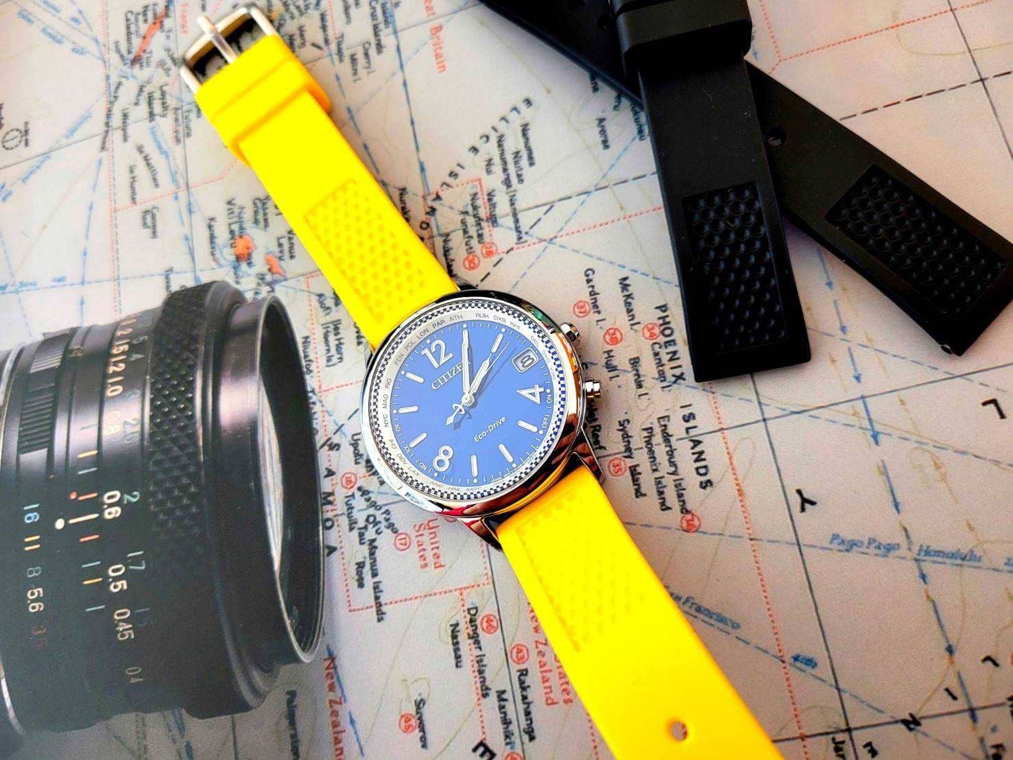 【CITIZEN 星辰】Lady's系列 大坂直美簽名限量電波光動能腕錶 （附贈黑色橡膠錶帶） CB1101-03L 36mm 現代鐘錶