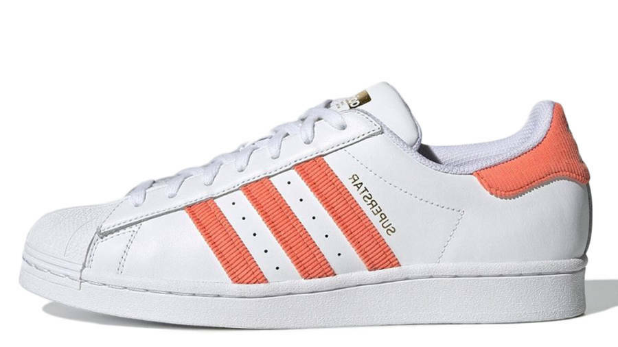 Adidas Superstar "White True Orange" (M) H00207