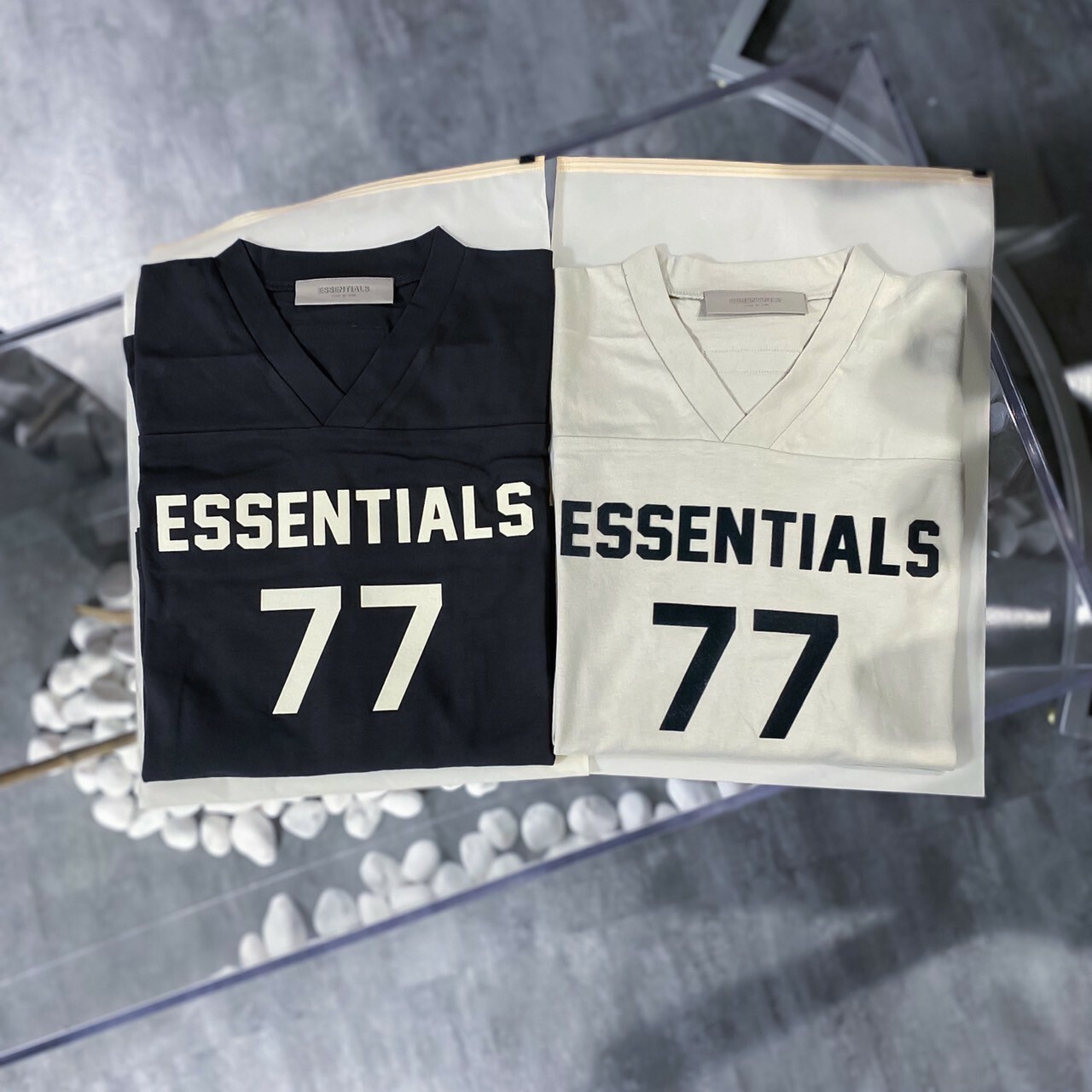 稀少現貨 FOG  Essentials 童款 足球衣 V領寬鬆短袖 T