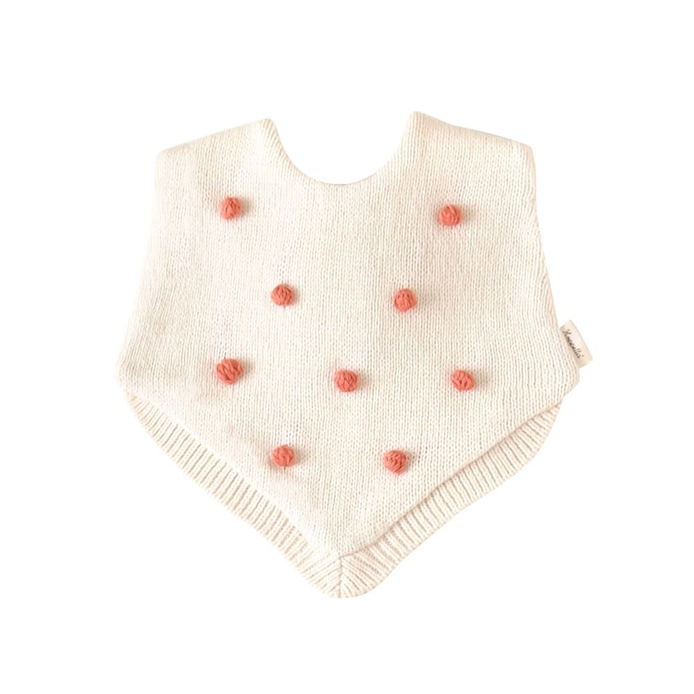 [日本製造🇯🇵Made in Japan] Hoppetta Tomte Knit Bib Kinari