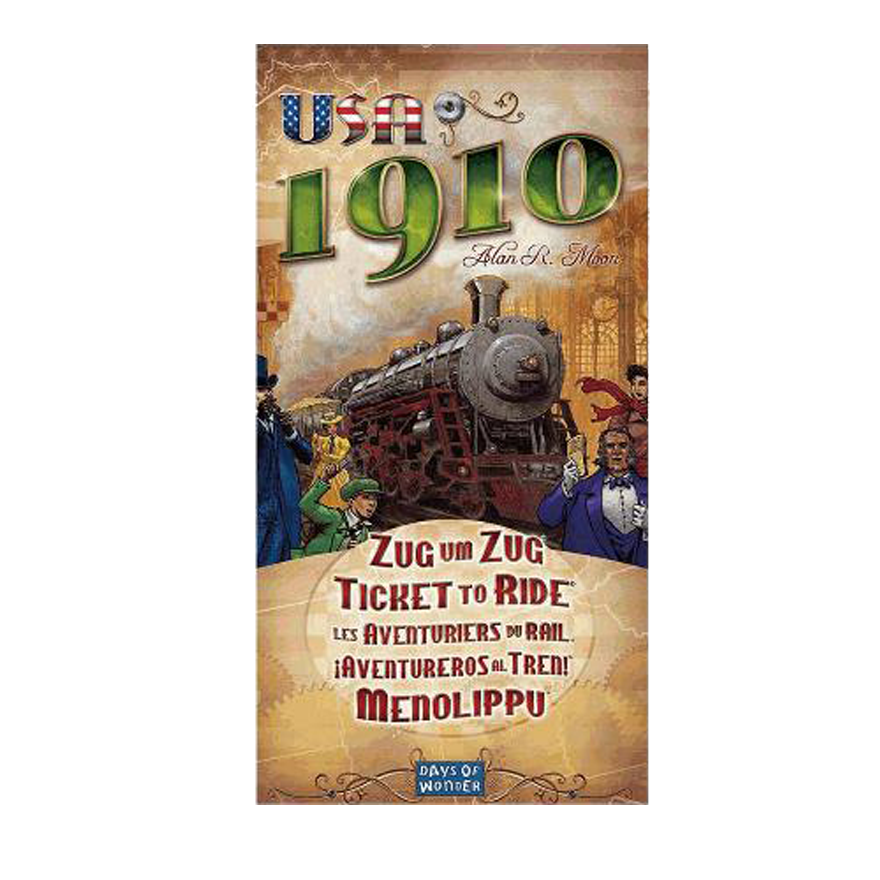鐵道任務：美國1910 擴充 (英文版)