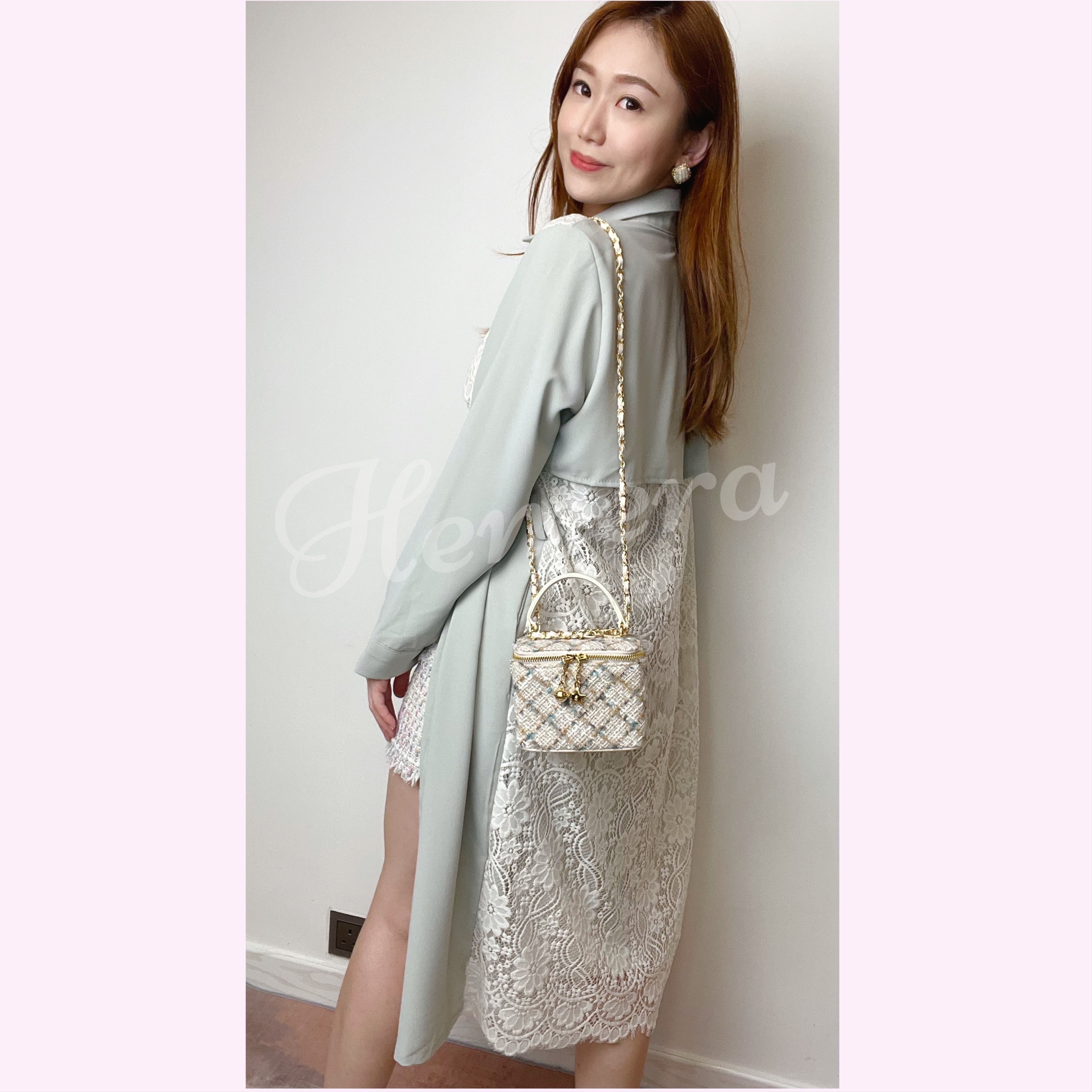 BG04002 Tweed袋嬌小版