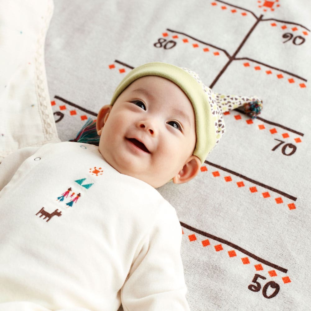 BOBO 身高成長紀念浴巾