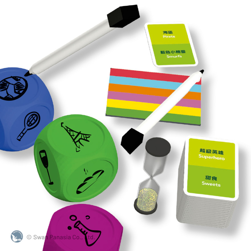 妙筆神猜 骰子版 DRAW'N'ROLL 繁體中文版