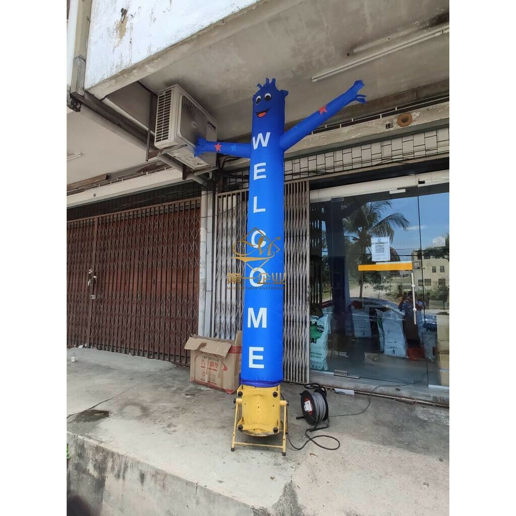 Sky Dancer WELCOME Puppet with 12inch Blower *READY STOCK*
