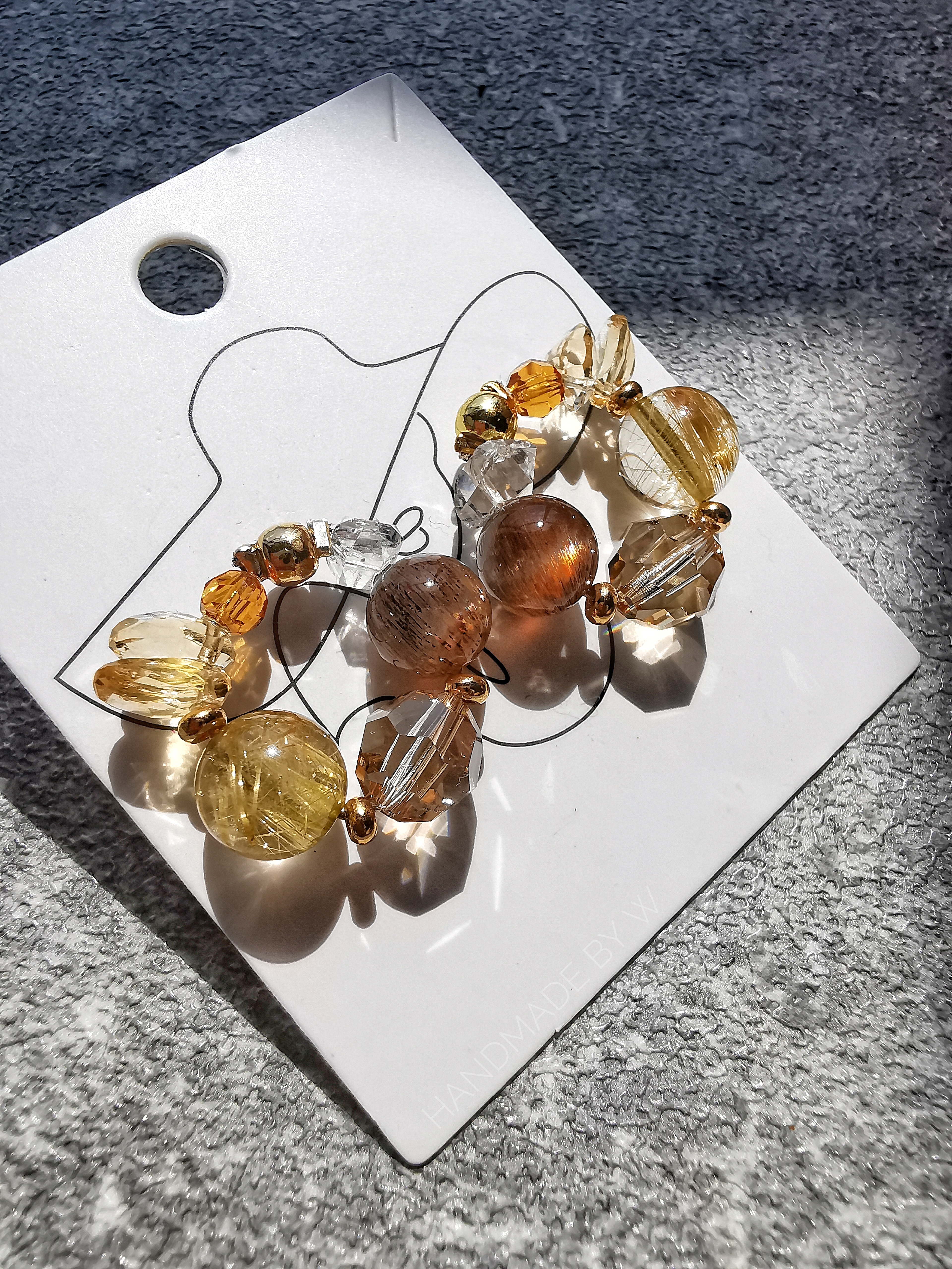 W's Signature Multi Gems Stud