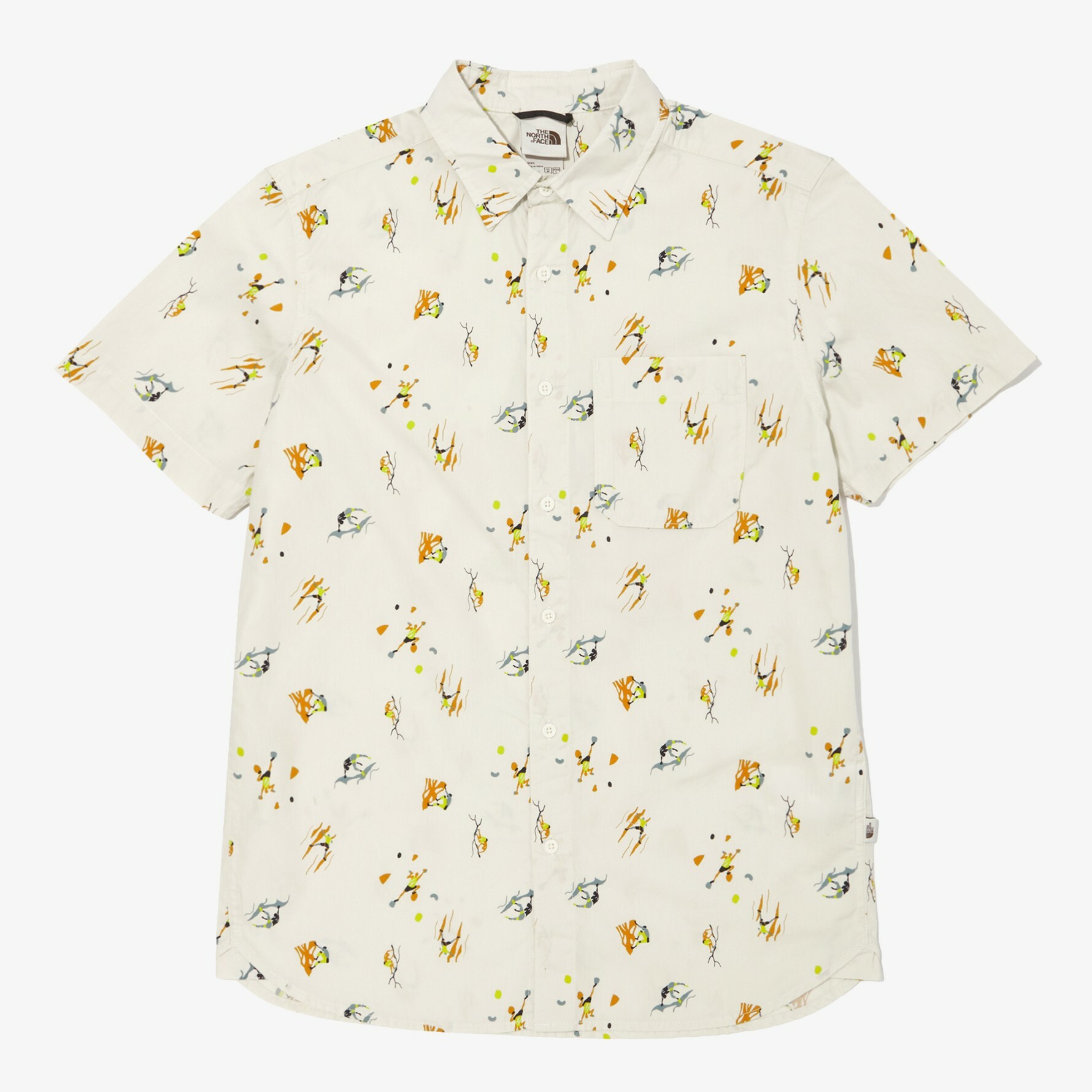 THE NORTH FACE BAYTRAIL PATTERN 襯衫 土白 NH8SN00A