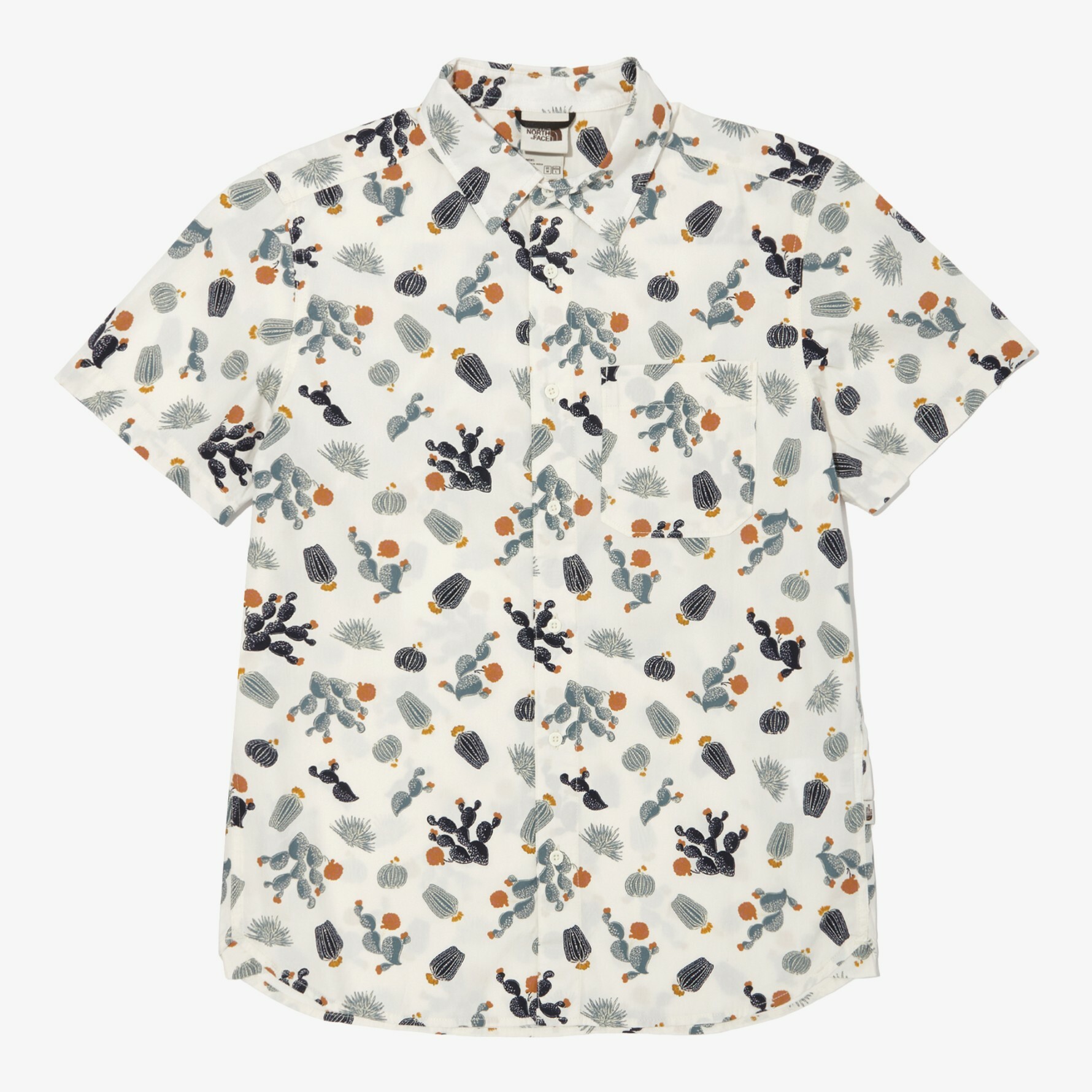 THE NORTH FACE BAYTRAIL PATTERN 襯衫 塗鴉 白 NH8SN00B