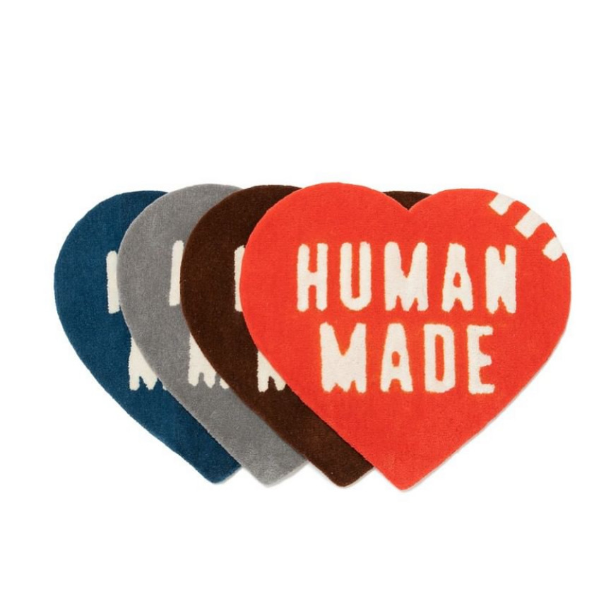 HUMAN MADE HEART RUG LARGE [ HM23GD054 ] [ Red ] – cotwohk