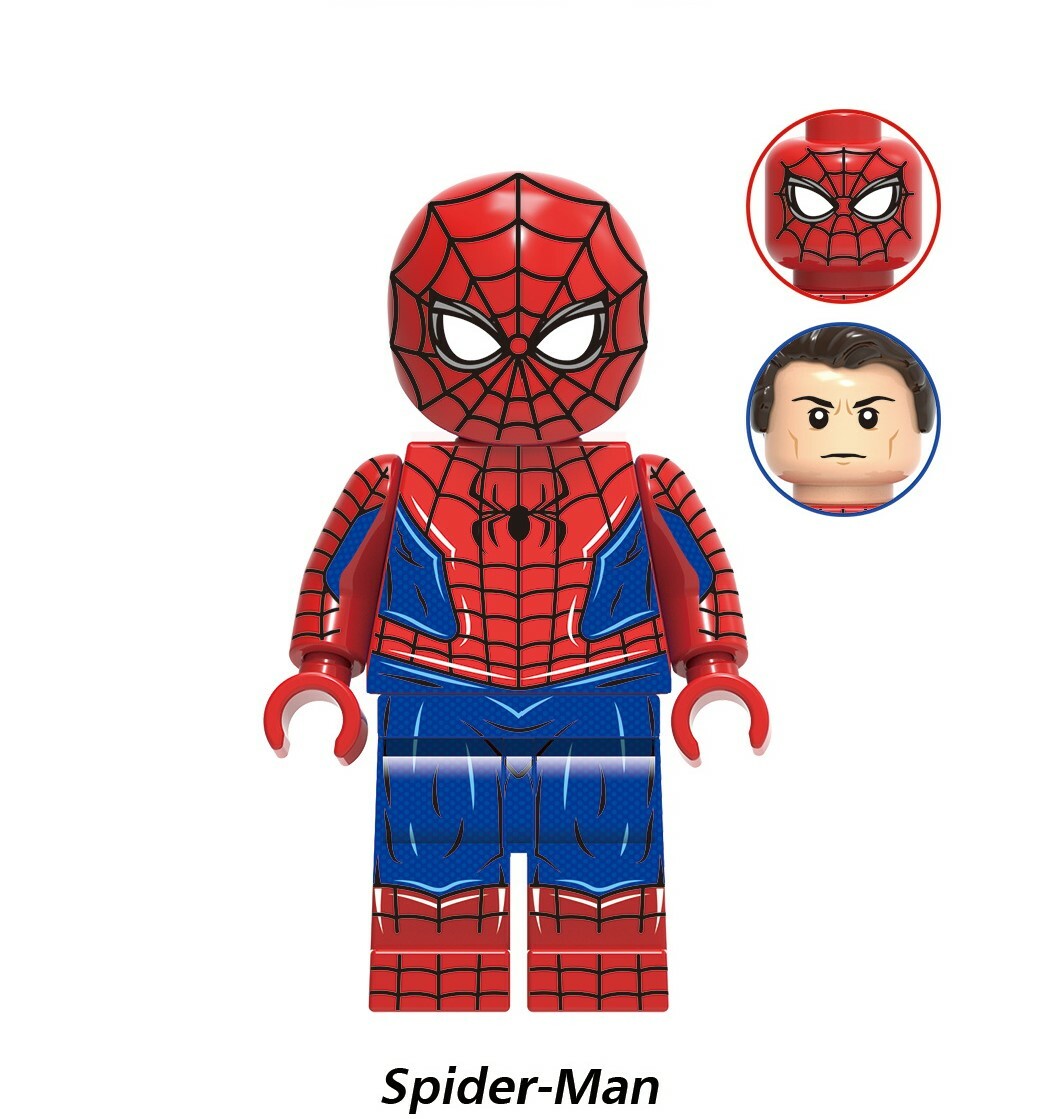 Spider-Man Marvel Custom Minifigures Minifigs Fit Lego XH1856