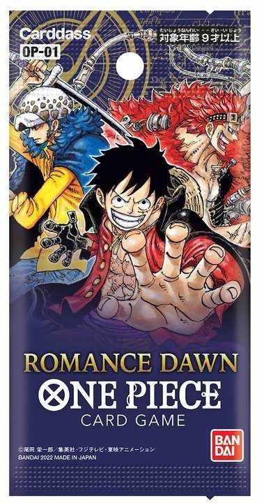 海賊王咭牌遊戲 第一彈 ROMANCE DAWN - 原箱booster