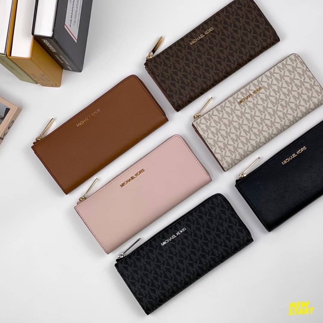 Michael Kors MK L型 拉鍊長夾 女生長夾