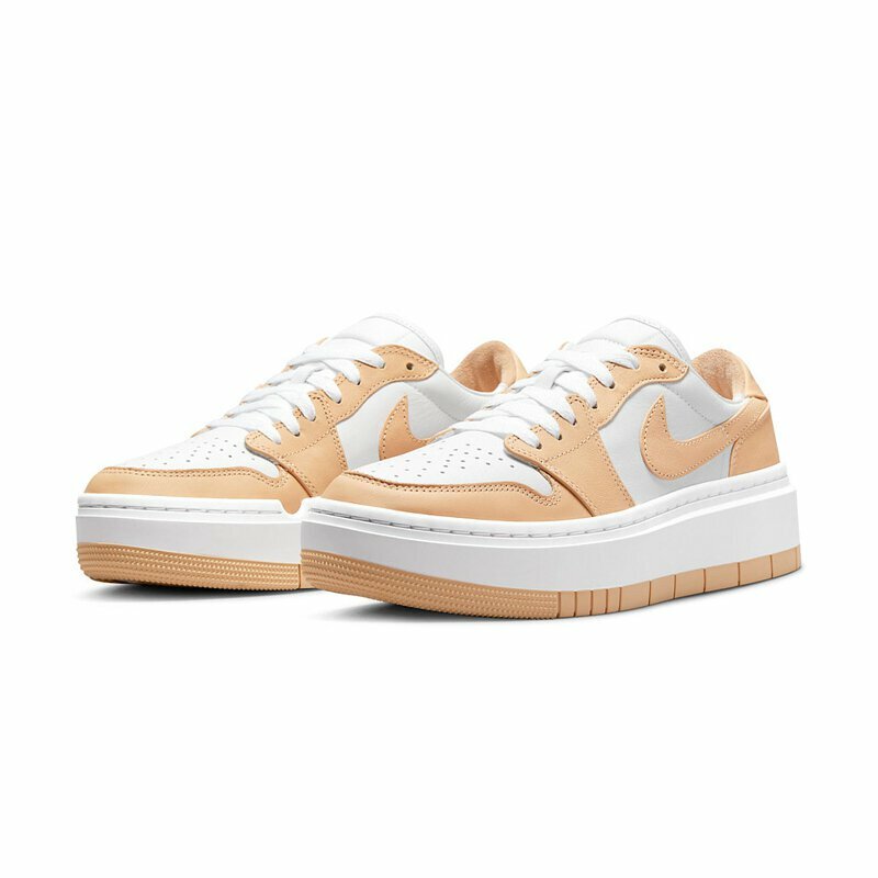 NIKE AIR JORDAN 1 LOW LV8D 杏白 奶茶 厚底 乳酪黃 DH7004-102