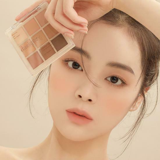 [ dasique ] Shadow Palette - #12 Warm Blending