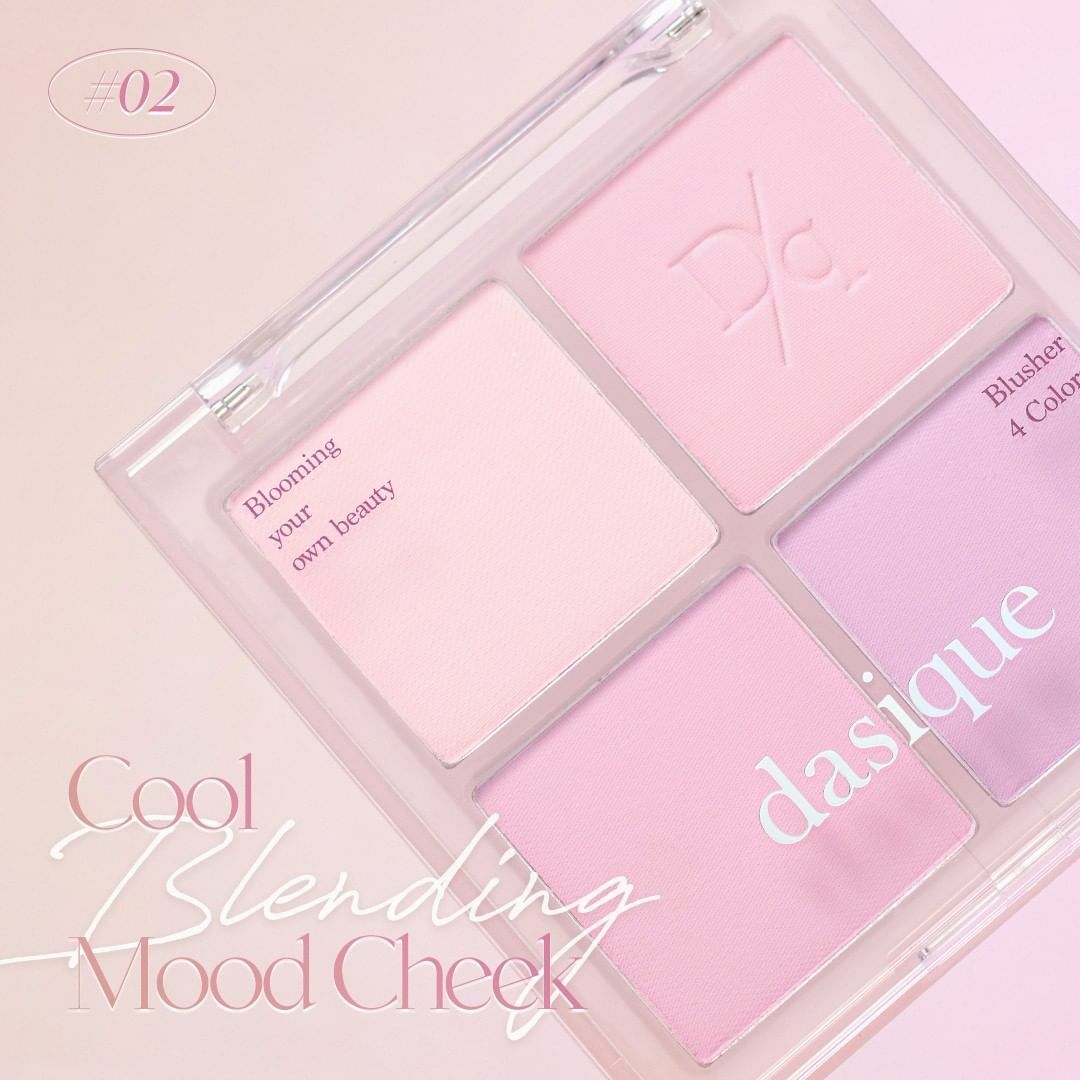 [ dasique ] Blending Mood Cheek - #02 Cool Blending