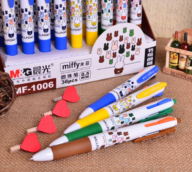 米菲系列 四色 0.5mm圓珠筆 MF1006