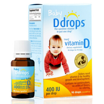 Baby Ddrops 嬰兒 維生素 D3 滴劑