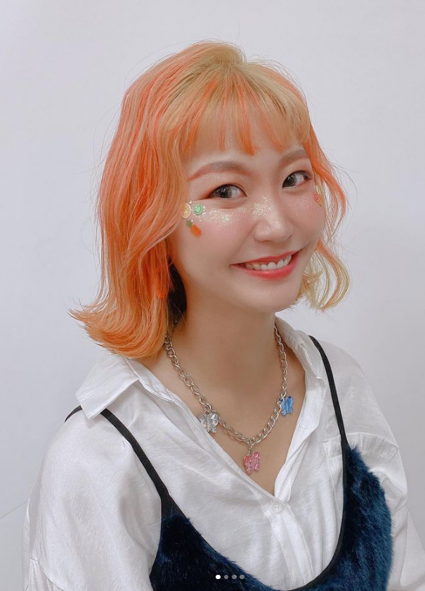 特殊染髮髮色－亮橘色