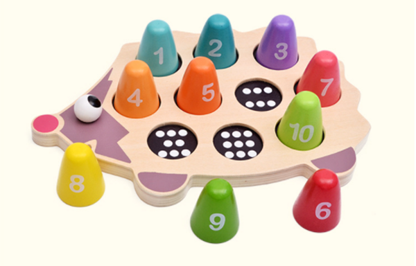 刺猬數字配對遊戲 58375