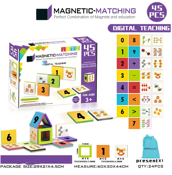 現貨區 STEM透光彩窗磁力片 FYD1807-15