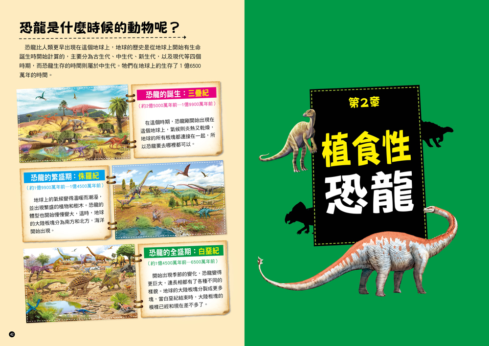 101恐龍特寫圖鑑
