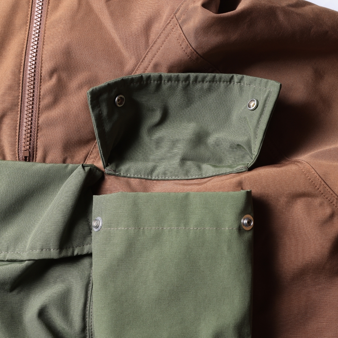 LIBERAIDERS 22S/S LR HALF ZIP ANORAK