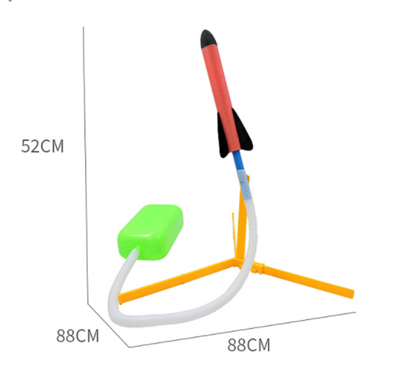 現貨區  STEM腳踏火箭炮 S8109