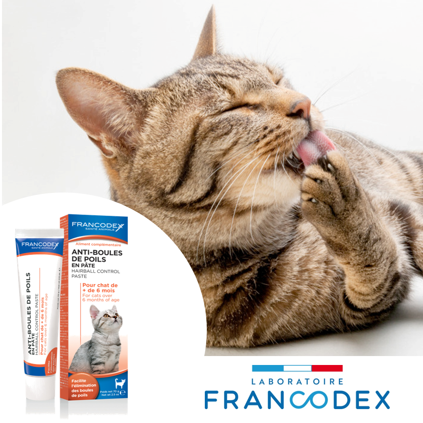 Francodex 貓用去毛球膏 70g（營養保健）