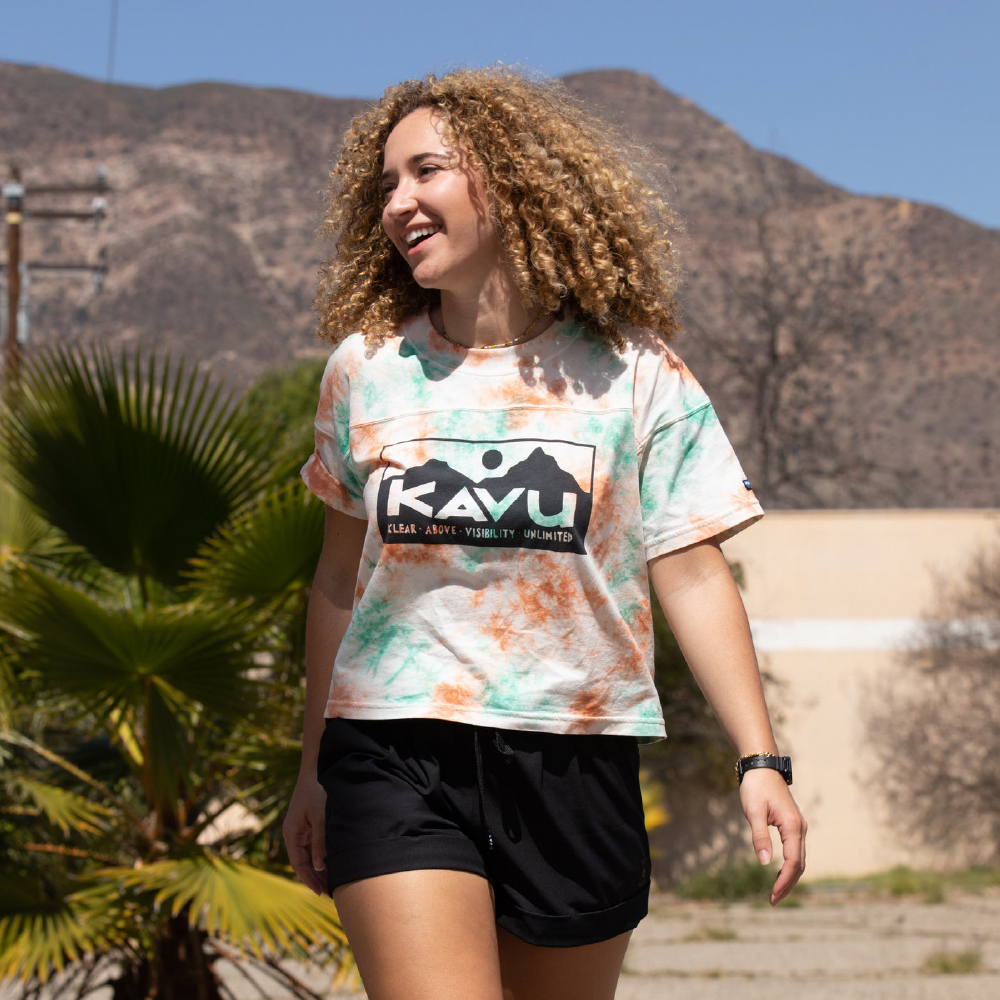 KAVU Malin 女短板T恤-K2162