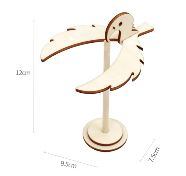 現貨區 STEM木制平衡鳥材料包 Y-15