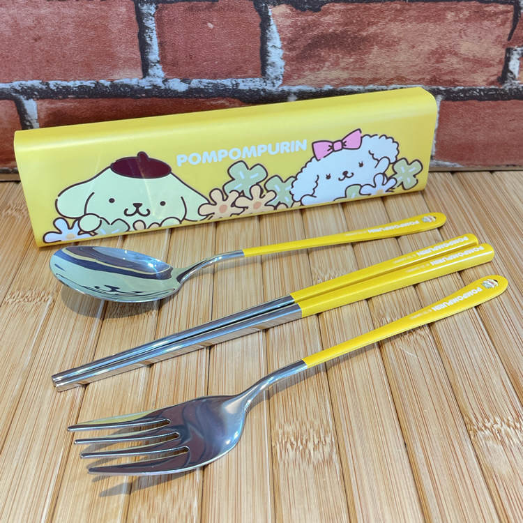 22077-PN Sanrio x 711 聯乘餐具 布甸狗