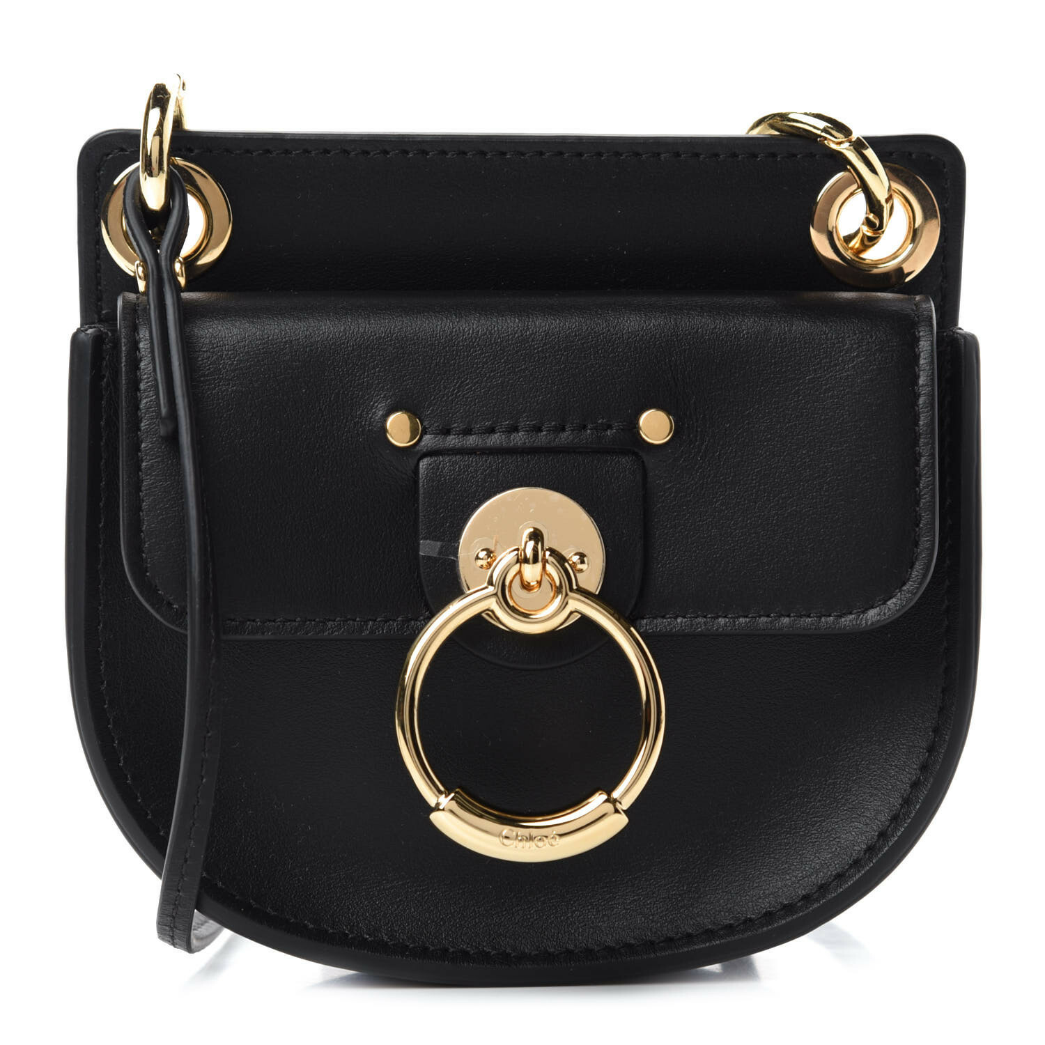 CHLOE TESS MINI LEATHER SHOULDER BAG