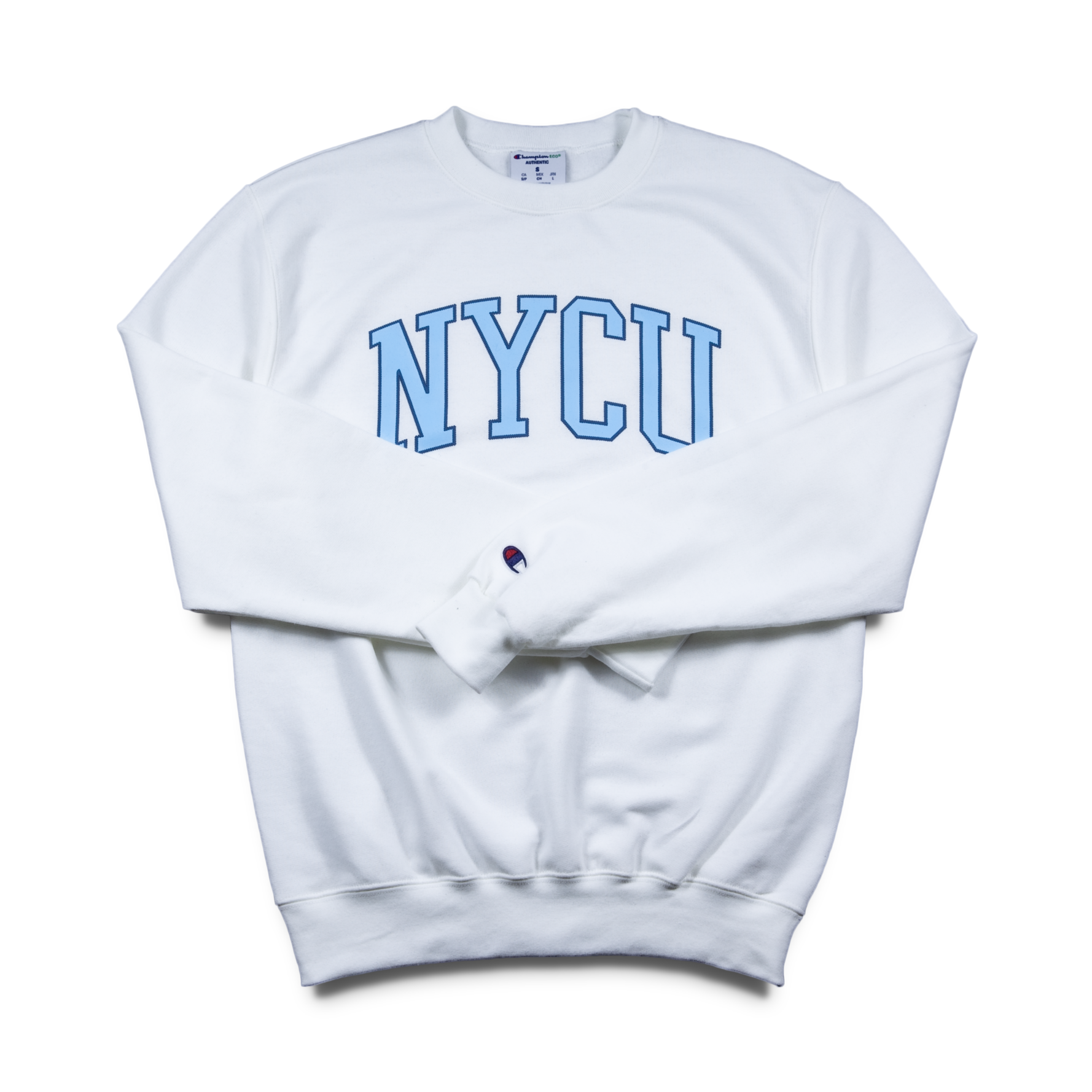 Champion® 陽明交通大學 NYCU 立體大LOGO 大學T - (白色)