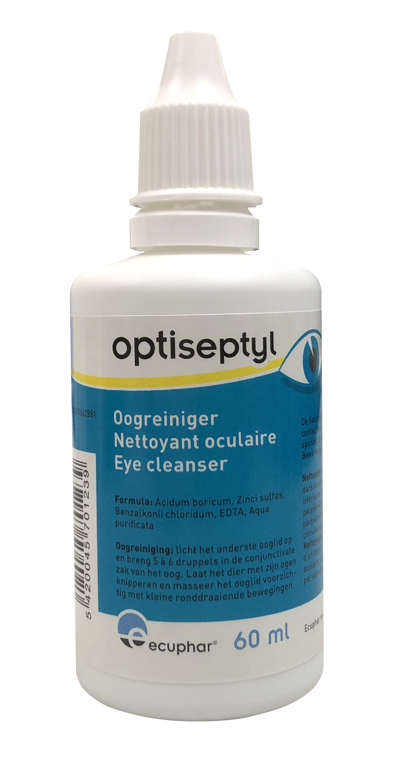 Ecuphar科盾眼部清潔液 (60 毫升)